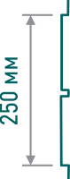 Винтаж, 250 мм
